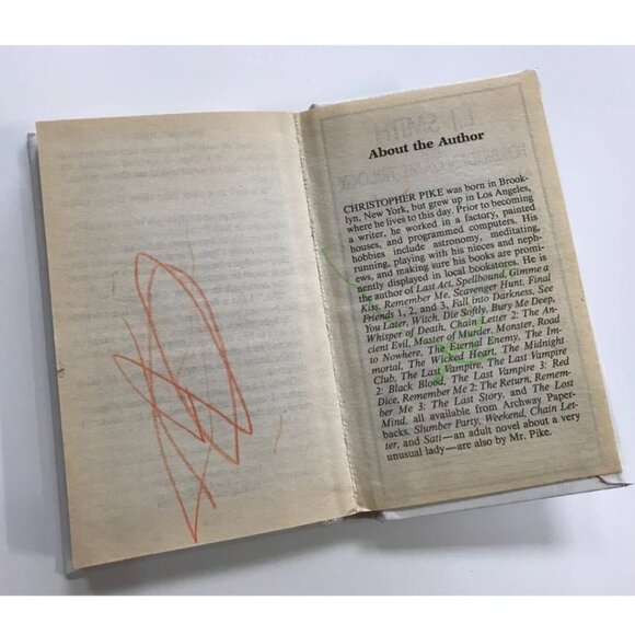 1995 Christopher Pike The Lost Mind Perma Bound Book - Picture 4 of 7